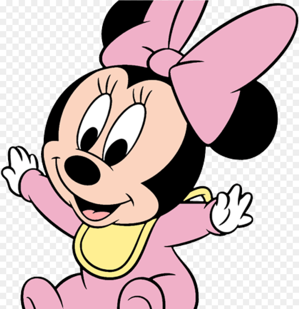 Baby Minnie Clipart Minnie Mouse Clipart At Getdrawings Mickey Mouse Baby Coloring, Cartoon, Person Png Image