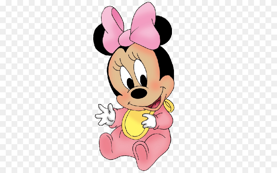 Baby Minnie Mouse, Cartoon, Person Free Png Download