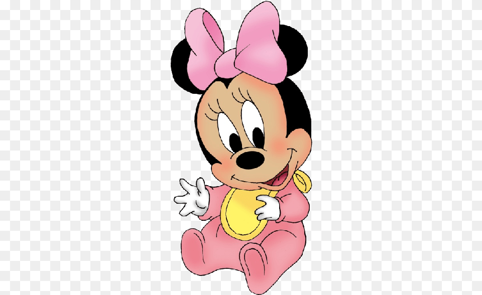 Baby Minnie Mouse, Person, Cartoon Png