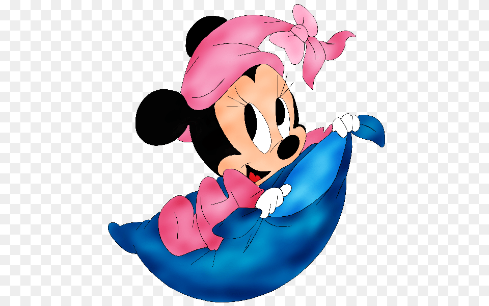 Baby Minnie Mouse, Cartoon, Animal, Fish, Sea Life Png Image