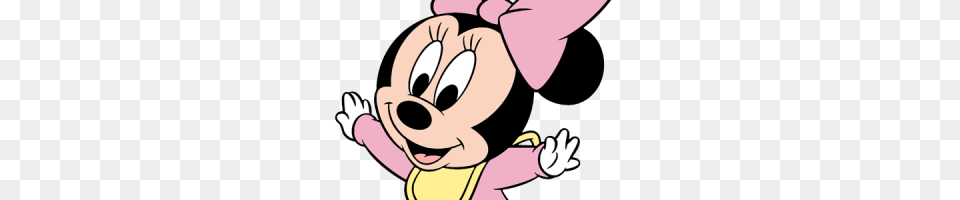 Baby Minnie Mouse, Cartoon, Person Free Png