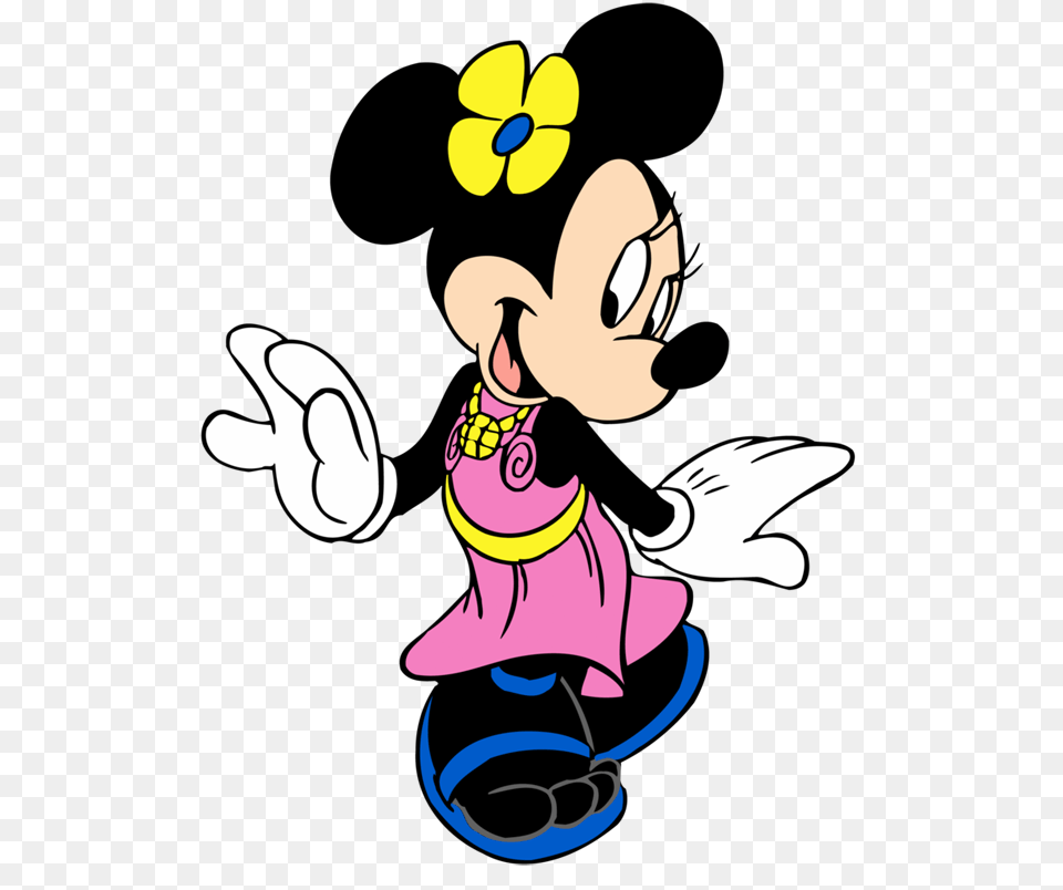 Baby Minnie Mouse, Cartoon, Person, Face, Head Png Image