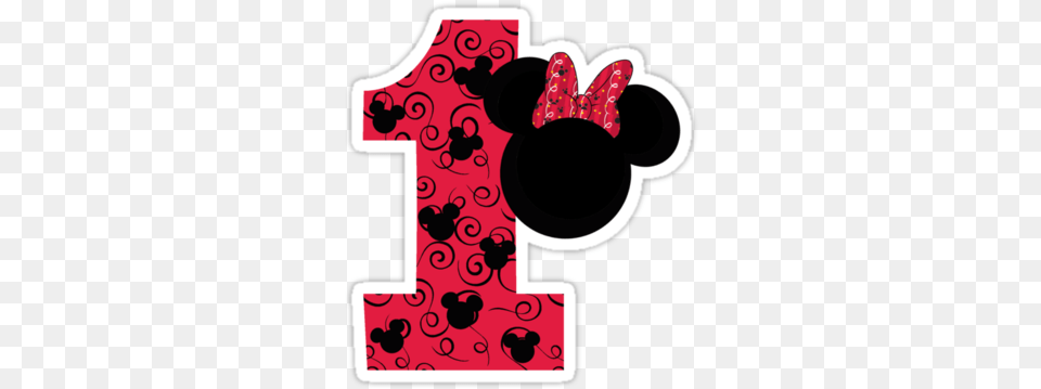 Baby Minnie Mouse Baby Minnie Mouse Red, Number, Symbol, Text, Dynamite Png Image