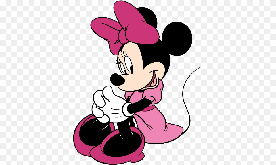 Baby Minnie Mouse Clip Art Clipart Images, Cartoon, Purple, Person, Face Png