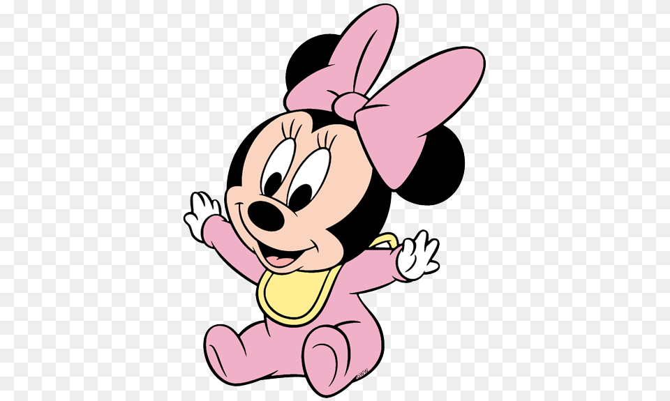 Baby Minnie Mouse Clip Art For Download On Ya Webdesign, Cartoon, Person Free Png