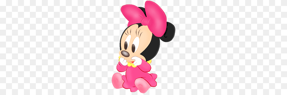 Baby Minnie Mouse Clip Art Look, Balloon, Figurine, Cartoon Free Png Download