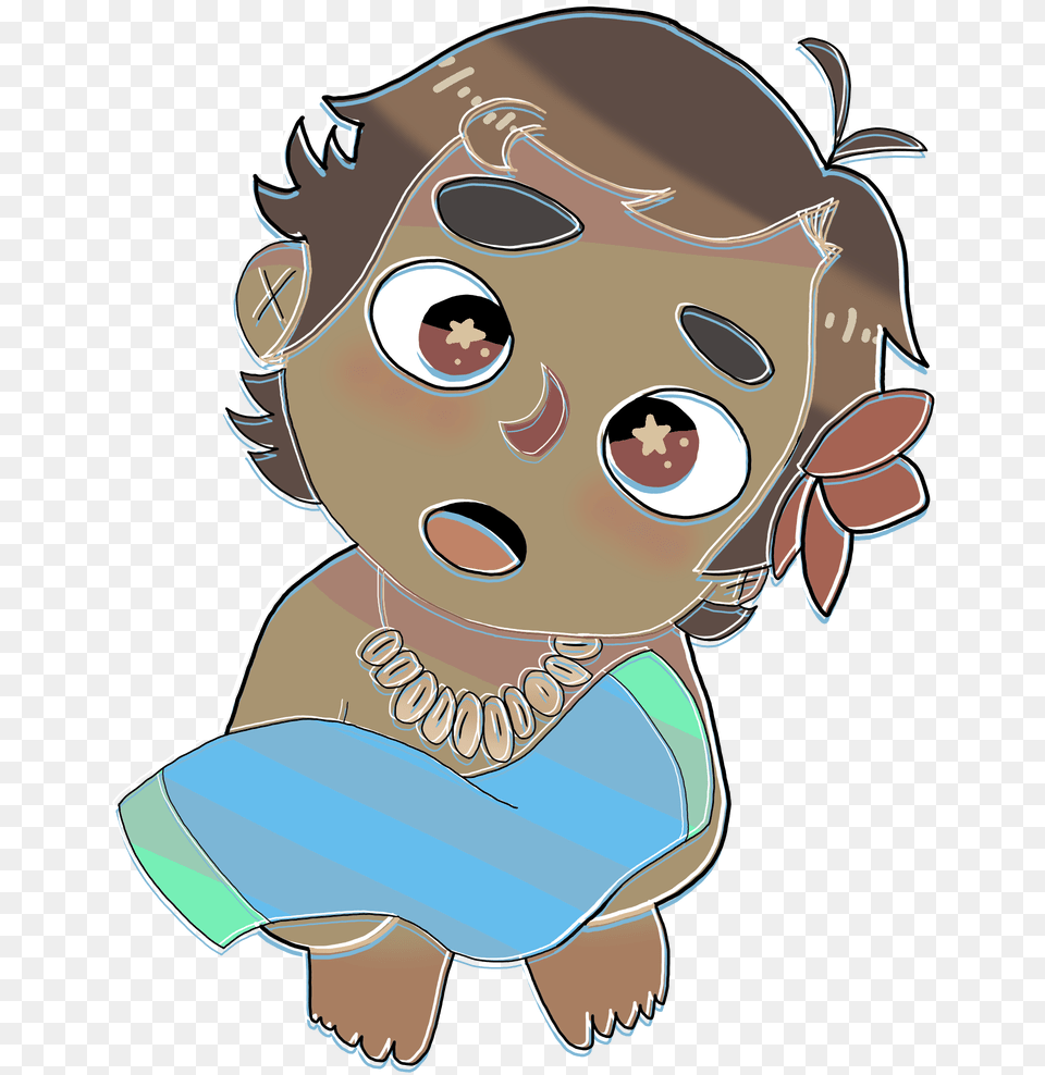 Baby Moana Cartoon, Accessories, Jewelry, Necklace, Person Free Png