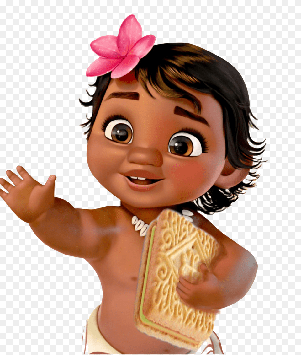 Baby Moana For Download On Ya Webdesign, Doll, Toy, Face, Head Free Png