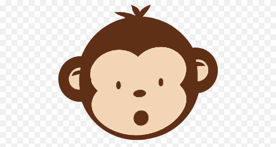 Baby Monkey Clip Art, Food, Fruit, Plant, Produce Free Png Download