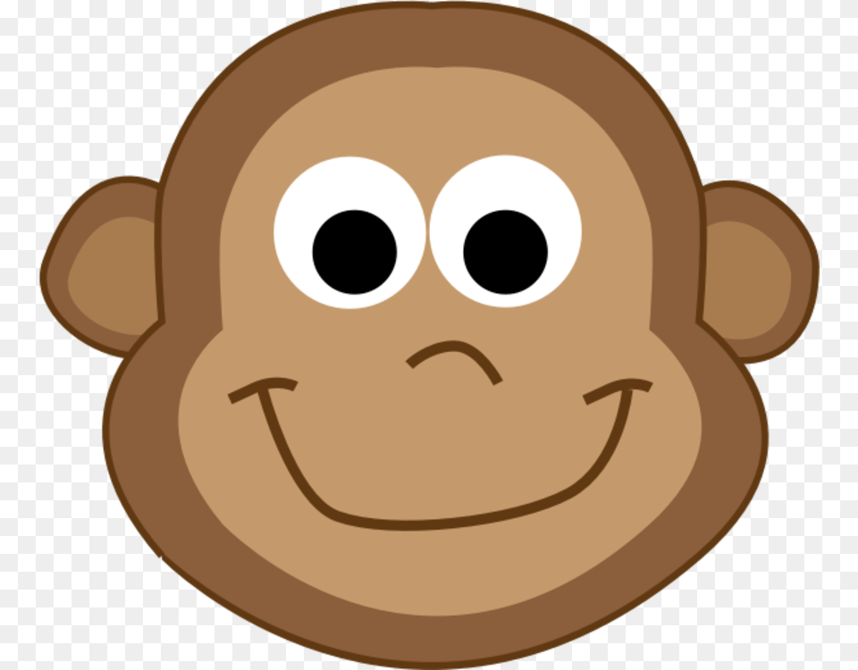 Baby Monkeys Cartoon Primate Snout Monkey Head Cartoon, Person, Face, Animal, Wildlife Png Image