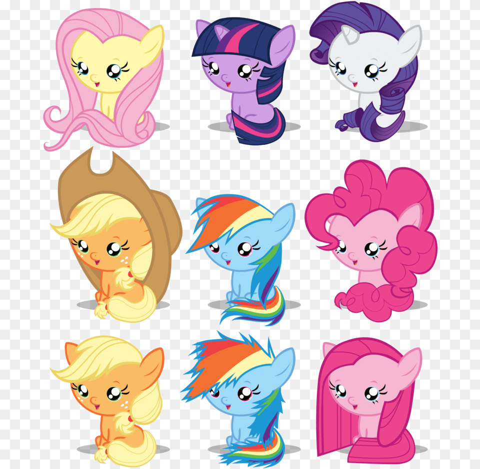 Baby My Little Pony Characters, Publication, Book, Comics, Animal Free Transparent Png