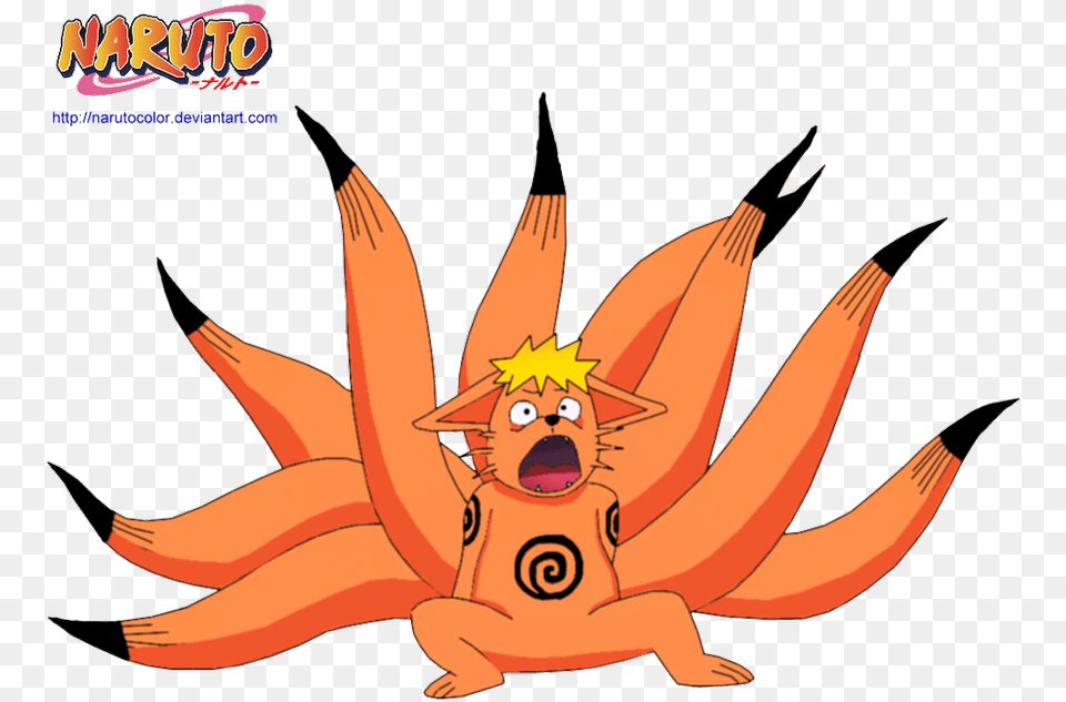 Baby Naruto And Kurama, Person, Face, Head, Animal Free Png