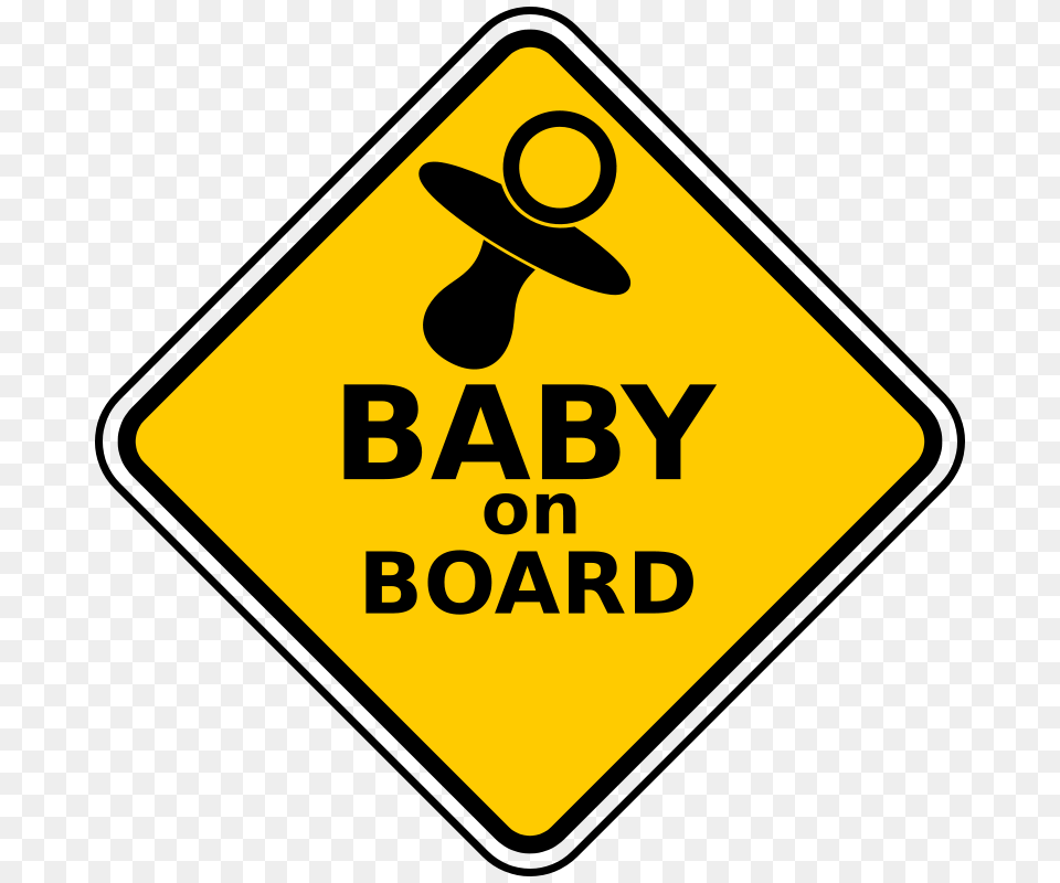 Baby On Board, Sign, Symbol, Road Sign Png Image