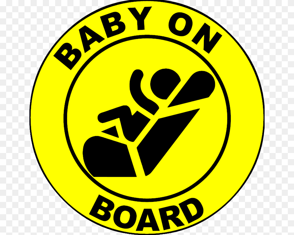 Baby On Board Chair Child Safety Seat, Logo, Symbol Free Png