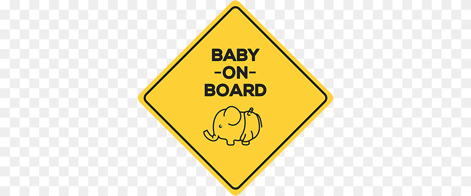Baby On Board Dead End Sign Clip Art, Symbol, Road Sign Png