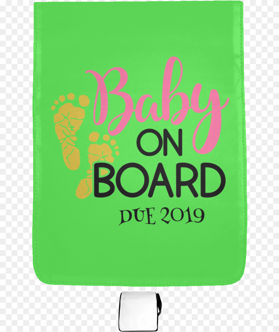 Baby On Board Due 2019 Medium Shoulder Bag Graphic Design, Home Decor Free Png Download