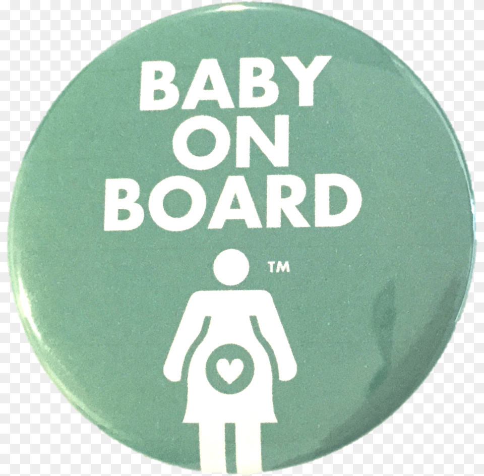 Baby On Board Graphic Pregnancy Pin Pregnancy Pin, Badge, Logo, Symbol, Sign Free Png