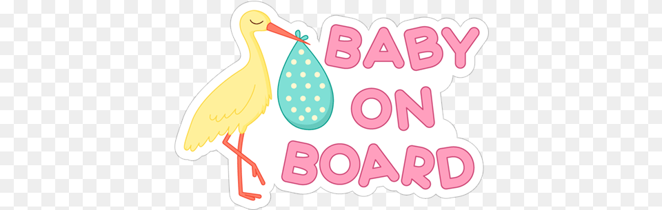Baby On Board Pelican, Animal, Beak, Bird, Waterfowl Png Image