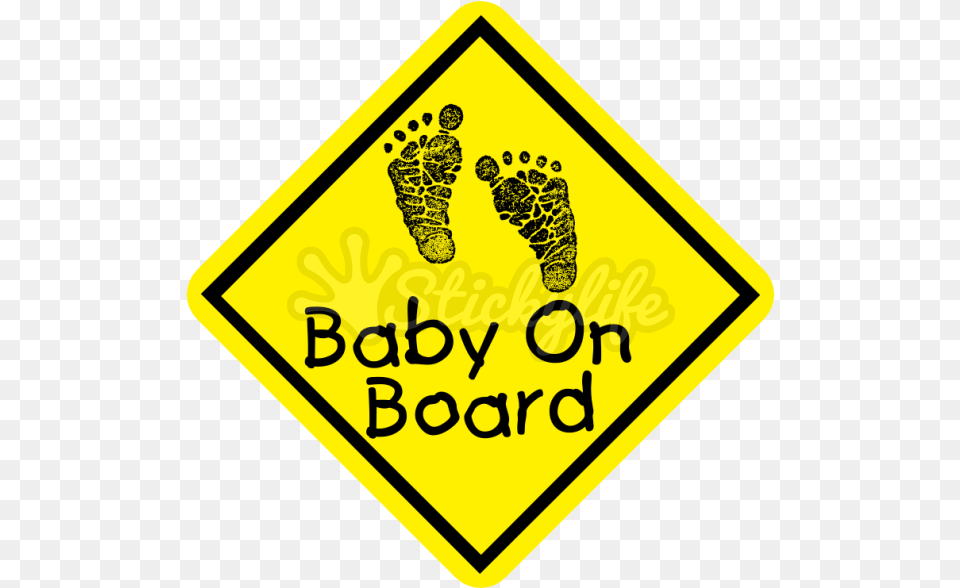 Baby On Board Static Cling Baby I M Bored Sign, Symbol, Road Sign, Blackboard Free Transparent Png