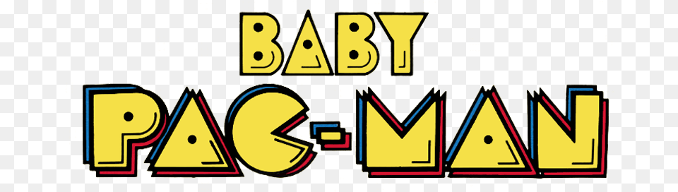 Baby Pac Baby Pac Man Logo, Scoreboard Free Transparent Png