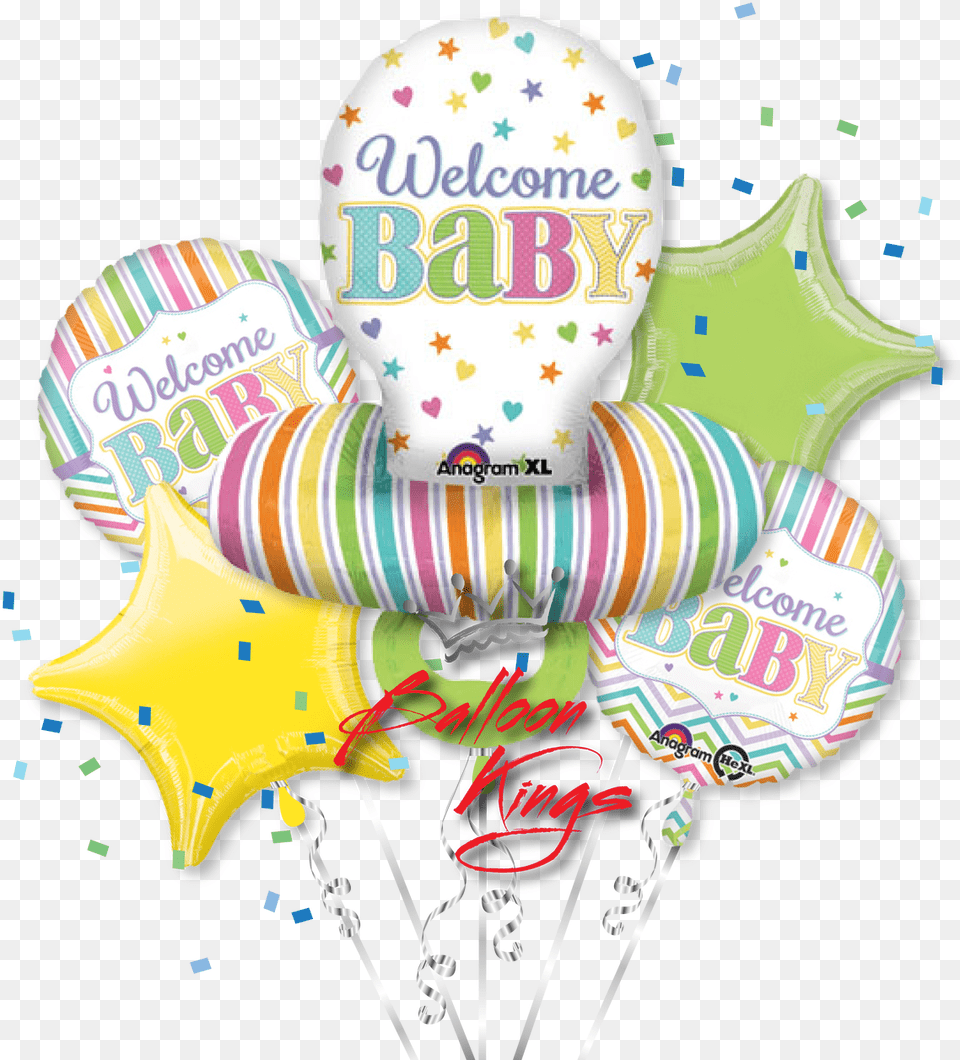 Baby Pacifier Bouquet Balloon, Person Free Png