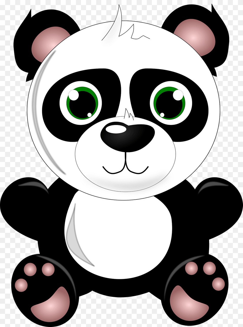 Baby Panda Clipart, Nature, Outdoors, Snow, Snowman Free Png