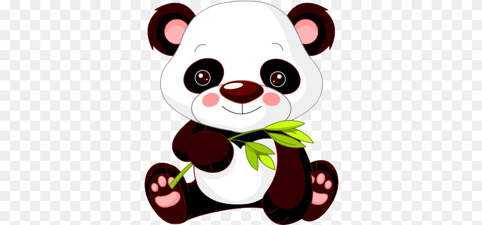 Baby Panda Image Baby Panda Clip Art, Food, Produce, Plant, Fruit Free Png