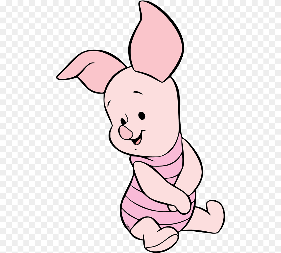 Baby Piglet From Winnie The Pooh, Person, Cartoon, Face, Head Free Png Download