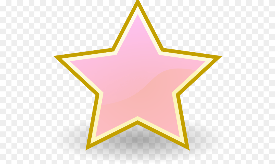 Baby Pink Star Clip Art At Clker Baby Pink Star Clipart, Star Symbol, Symbol Png Image