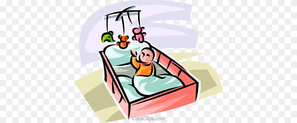 Baby Playing In Her Crib Royalty Vector Clip Art Illustration, Face, Head, Person, Outdoors Free Transparent Png
