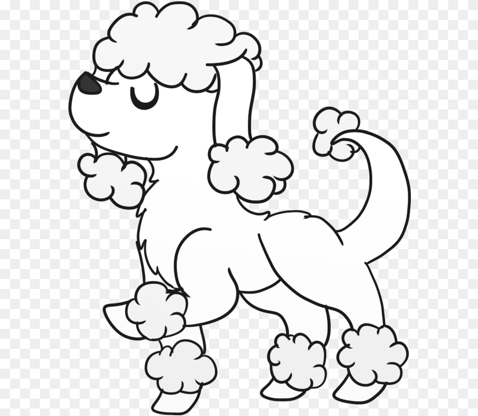 Baby Poodle Coloring Pages, Stencil, Person, Cupid Png
