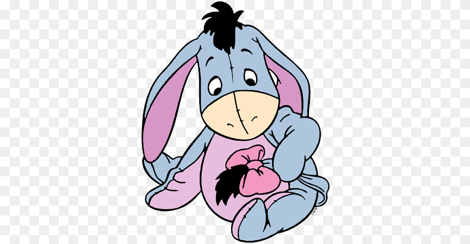 Baby Pooh Clip Art Disney Clip Art Galore Baby Eeyore From Winnie The Pooh, Book, Comics, Person, Publication Free Transparent Png