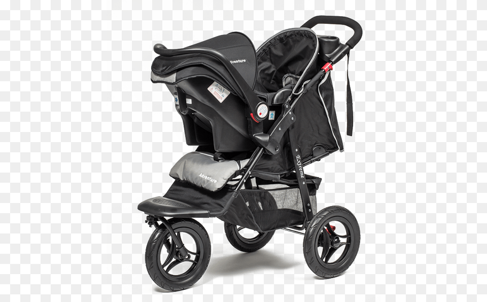 Baby Pram With Maxi Cosy, Stroller, Machine, Wheel Png Image