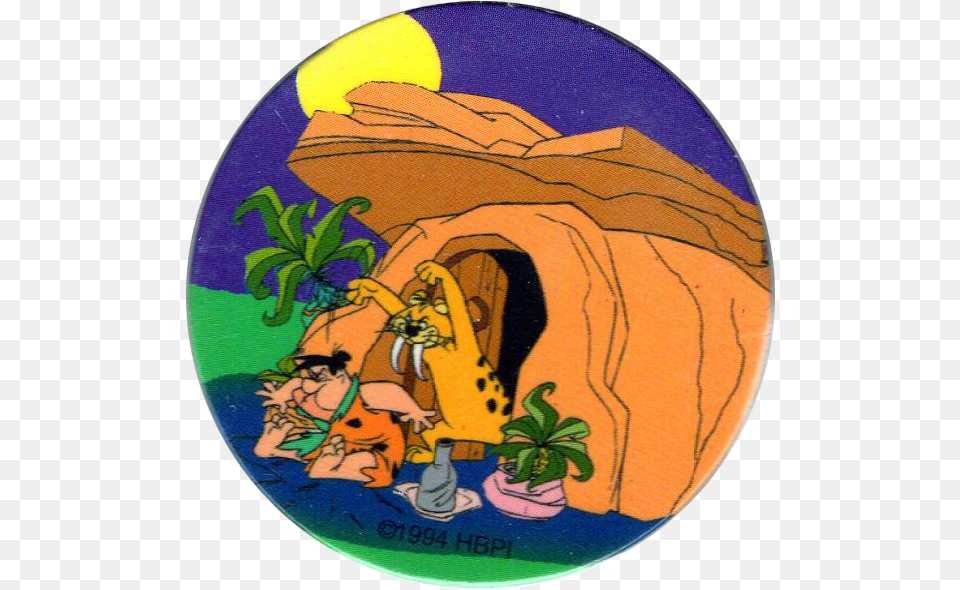 Baby Puss The Flintstones Clip Art Fred Flintstone Out House, Logo, Badge, Symbol, Person Png Image