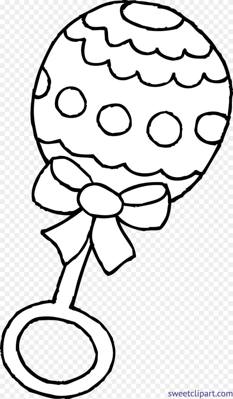Baby Rattle Coloring, Toy, Person, Face, Head Free Transparent Png