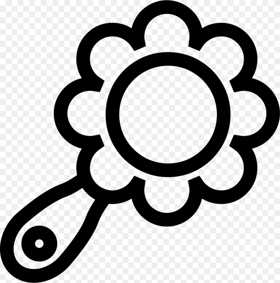 Baby Rattle Of Flower Shape Sonajas Para Bebe Para Colorear, Dynamite, Weapon Free Png Download