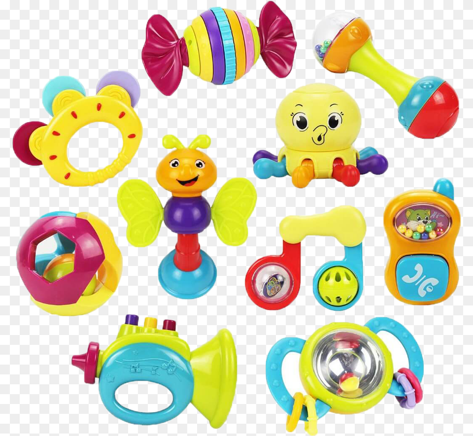 Baby Rattles, Rattle, Toy, Tape Free Png Download