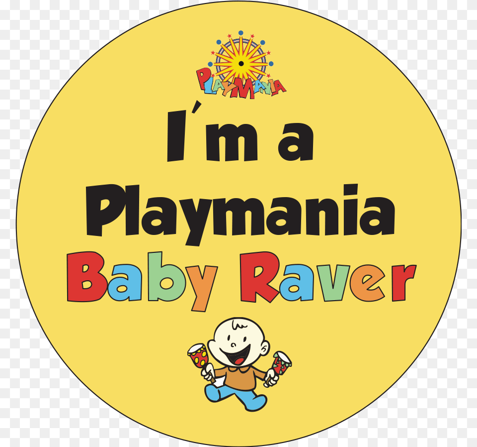 Baby Rave Sticker Cartoon, Person, Face, Head, Disk Free Transparent Png
