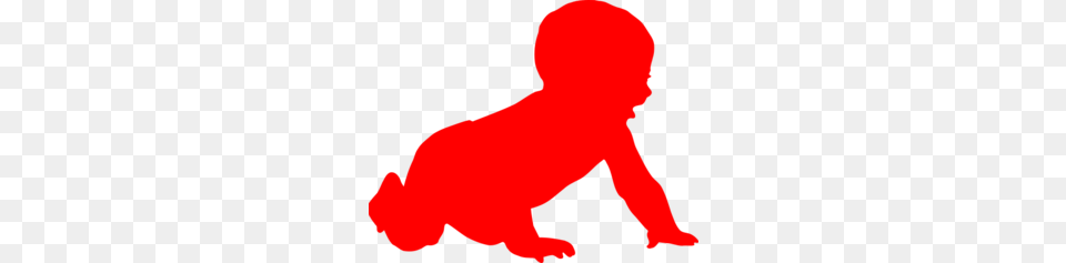 Baby Red Icon Clip Art, Crawling, Person Free Transparent Png