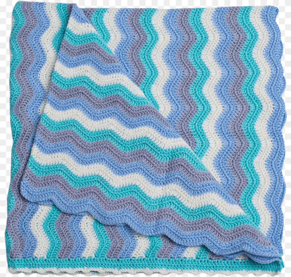 Baby Ripple Blanket Blue Jay Blue Blanket, Home Decor, Rug, Clothing, Hosiery Free Png Download