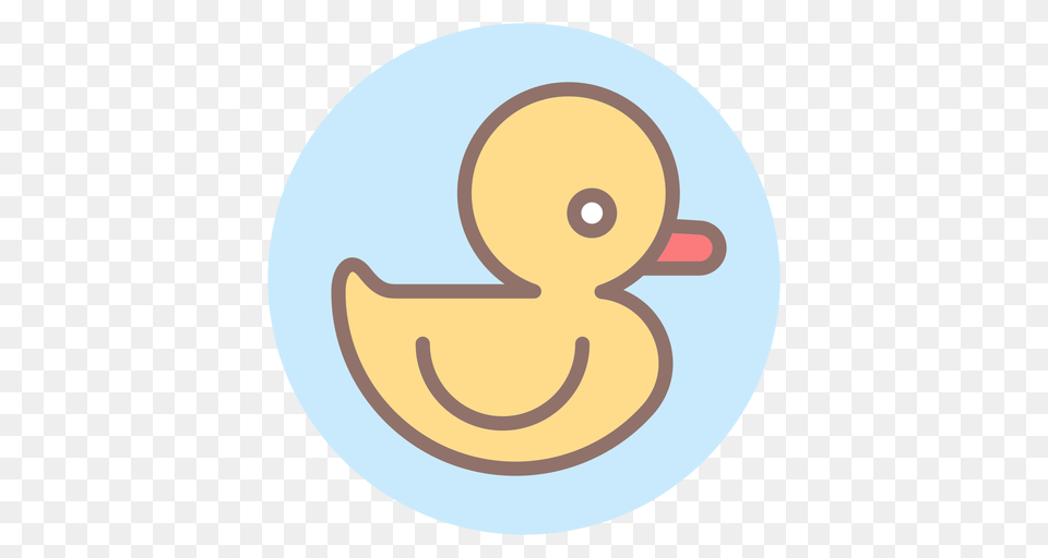Baby Rubber Duck Circle Icon, Food, Fruit, Plant, Produce Png