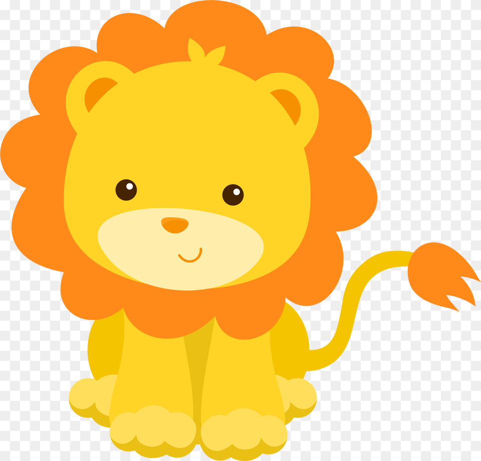 Baby Safari Animals Clipart Group With Items Free Png Download