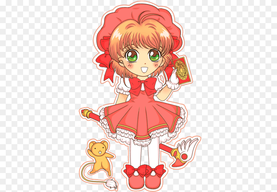 Baby Sakura Sakura Card Captors, Book, Comics, Publication, Person Free Transparent Png