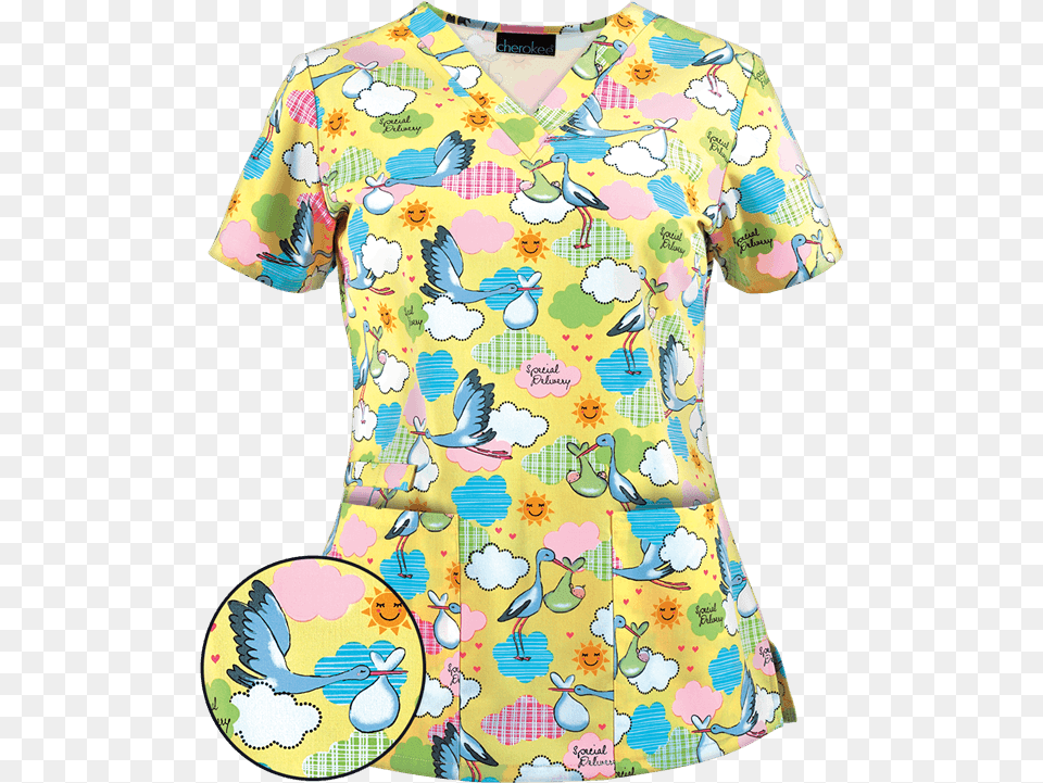 Baby Scrub Top, Pattern, Clothing, Dress, Beachwear Png