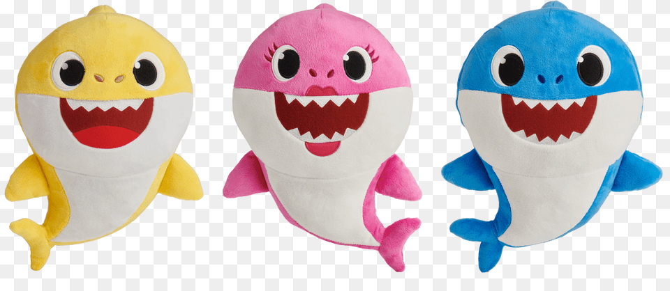 Baby Shark, Plush, Toy, Applique, Pattern Png