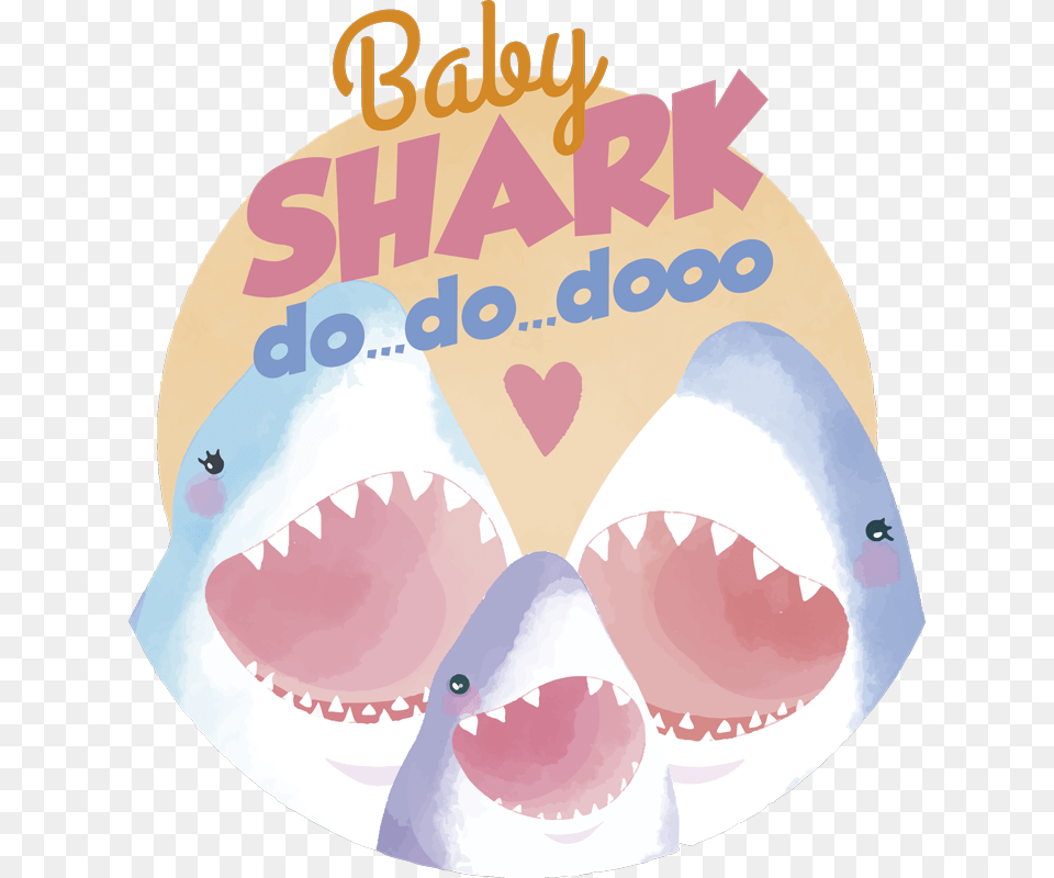 Baby Shark Great White Shark, Animal, Fish, Sea Life Free Png Download