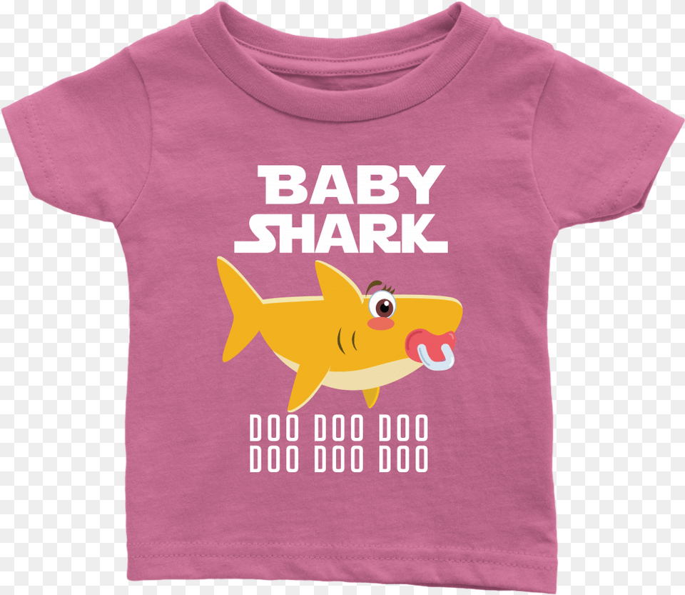 Baby Shark Infant Shirt Doo Doo Doo Official Vnsupertramp Cichla, Clothing, T-shirt, Animal, Fish Free Transparent Png