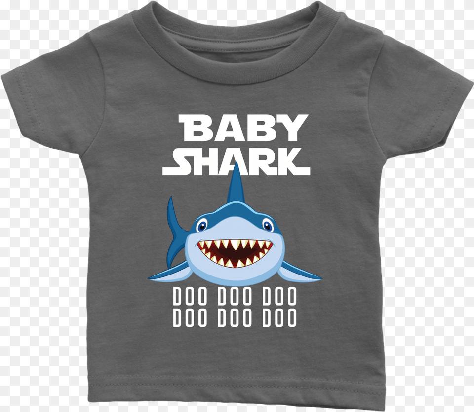 Baby Shark Infant Shirt Doo Doo Doo Official Vnsupertramp Star Wars, Clothing, T-shirt, Animal, Fish Free Transparent Png