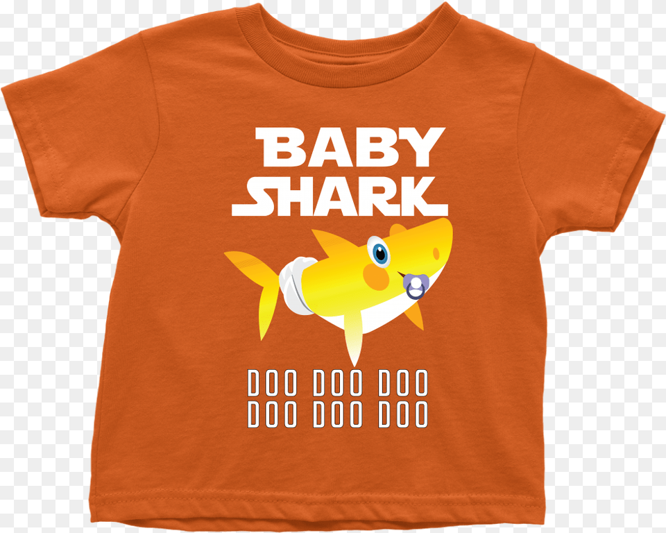 Baby Shark Toddler Shirt Doo Doo Doo Official Vnsupertramp Active Shirt, Clothing, T-shirt, Animal, Fish Png Image
