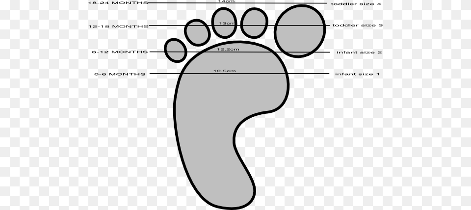 Baby Shoes Clipart, Footprint Png Image